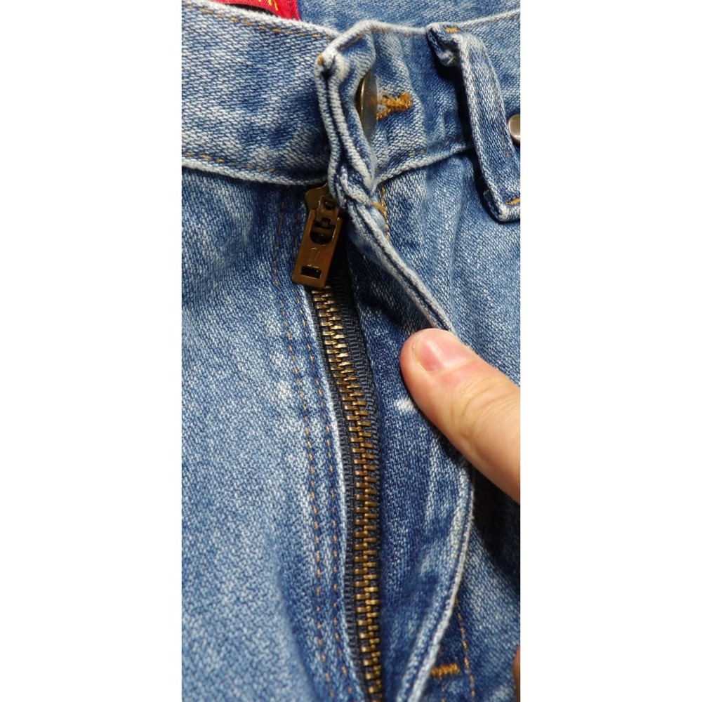 Wrangler Slim Fit Jeans Men 32x32 Medium Wash Zip Fly Cowboy Western Pants W36 - Picture 10 of 16